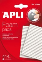 Apli 5 x 5mm kétoldalas ragasztó négyzetek (414db)