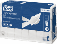 Tork Xpress® Soft Multifold H2 Hajtogatott kéztörlő - Fehér (21 csomag)