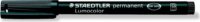 Staedtler Lumocolor 314 B 1-2.5mm Alkoholos marker - Fekete