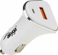 Akyga AK-CH-07 USB Quick Charge3.0 Autós töltő 3000mA Fehér