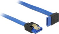 Delock 84995 SATA (anya - anya) 90° fel kábel 0.2m - Kék