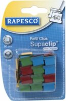 Rapesco Supaclip - Vegyes színben (50 db)