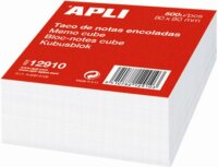 Apli 80x80 mm Kockatömb - Fehér 500 lap/tömb