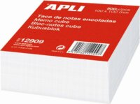 Apli 100x100 mm Kockatömb - Fehér 500 lap / tömb