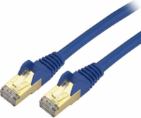 Startech 6ASPAT3MBL STP CAT6a Patch kábel 0.5m Kék