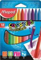 Maped Color'Peps PlastiClean Zsírkréta - Vegyes (12 db)