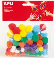 Apli Creative Pom-pom Színes (78 db)