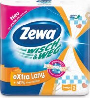 Zewa Wisch&Weg extra lang Háztartási papírtörlő 2 rétegű - 2 tekercs