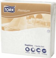 Tork Prémium 1/4 hajtogatott szalvéta arabesque mintával - Fehér (50 db)