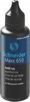 Schneider 650 Utántöltő alkoholos markerhez (50ml) - Fekete
