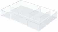 Leitz Rendszerező tálca Leitz Plus/Wow Cube fiókos irattárolókhoz - Áttetsző