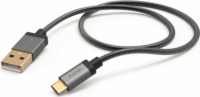 Hama 173636 USB-C - USB-A (apa - apa) kábel 1.5m - Fekete