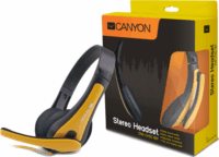 Canyon CNS-CHSC1BY headset, fekete-sárga