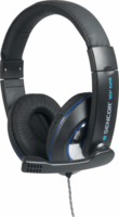 Sencor SEP 629 Mikrofonos fejhallgató Fekete