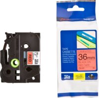 Brother TZE461 P-Touch Feliratozógép szalag 36 mm piros alapon fekete