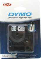 DYMO címke LM D1 poli 19mm fekete betű / fehér alap