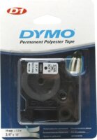 DYMO címke LM D1 poli Feliratozógép szalag 19mm fekete betű / fehér alap