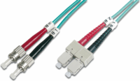 Digitus DK-2512-02/3 optikai patch kábel SC - ST Duplex 2m - Türkiz