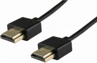 Somogyi HDS 2 HDMI (apa - apa) kábel 2m - Fekete