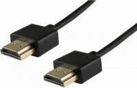 Somogyi HDS 2 HDMI (apa - apa) kábel 2m - Fekete