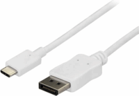 Startech CDP2DPMM1MW USB-C - DisplayPort (apa - apa) kábel 1m - Fehér