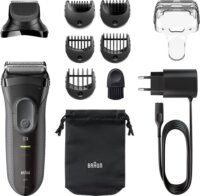 Braun Series 3 Shave&Style 3000BT Nedves/Száraz Elektromos borotva