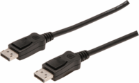 Digitus Assmann AK-340103-030-S DisplayPort (apa - apa) kábel 3m - Fekete