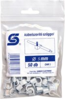 Somogyi CHR 5 Kábelbilincs szöggel 5mm 50db