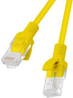 Lanberg PCU5-10CC-0100-Y UTP CAT5e Patch kábel 1m Sárga