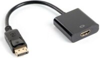 Lanberg Displayport - HDMI (Apa-Anya) Adapterkábel Fekete