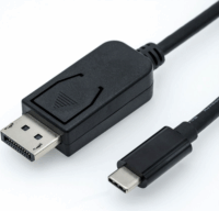 Roline 11.04.5846-10 USB-C 3.1 - DisplayPort (apa - apa) kábel 2m - Fekete