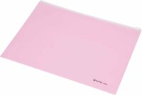 Panta Plast A4 Irattartó tasak cipzáras - Pasztell rózsaszín