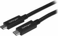 Startech USB31CC50CM USB-C (apa - apa) kábel 0.5m - Fekete