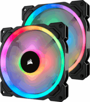 Corsair LL140 RGB LED Static Pressure 140 mm PWM rendszerhűtő (2db)