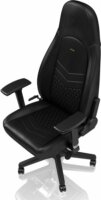 noblechairs ICON Valódi bőr Gamer szék - Fekete