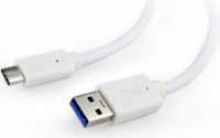 Gembird USB type-C apa - USB 3.0 apa kábel 1.8m - Fehér