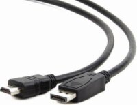 Gembird CC-DP-HDMI-10M DisplayPort - HDMI (apa - apa) kábel 10m - Fekete