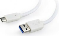 Gembird CCP-USB3-AMCM-1M-W USB-A - USB-C (apa - apa) kábel 1m - Fehér