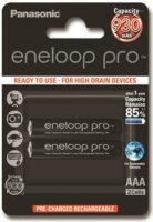 Panasonic Eneloop Pro AAA Tölthető elem (2db/csomag)