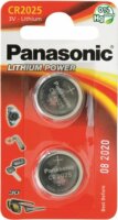 Panasonic CR2025 Gombelem (2db/csomag)