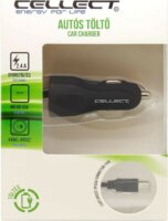 Cellect Autós Micro USB töltő (5V / 2.4A)