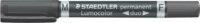 Staedtler Lumocolor Duo 0.6/1.5 mm Kétvégű Alkoholos marker - Fekete
