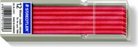 STAEDTLER "Lumocolor" Jelölőkréta hegy lemosható (omnichrom) - 0.6mm / Piros (12 szál/csomag)