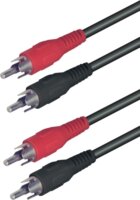 Somogyi RCA kábel 1.5m (2 x RCA apa - 2 x RCA apa)