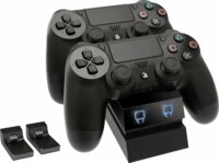 Venom VS2732 Dupla töltőállomás PS4 controllerhez - Fekete