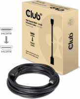 Club3D CAC-1320 HDMI (apa - anya) kábel 4m - Fekete