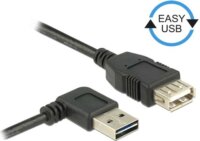 Delock EASY-USB 2.0 Bővítő kábel 0,5m Fekete