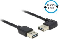 Delock EASY-USB 2.0 Kábel 0,5m Fekete