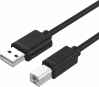 Unitek Y-C420GBK USB-A 2.0 - USB-B Adapterkábel 3.0m Fekete