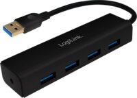 Logilink UA0295 USB 3.0 HUB (4 port) Fekete